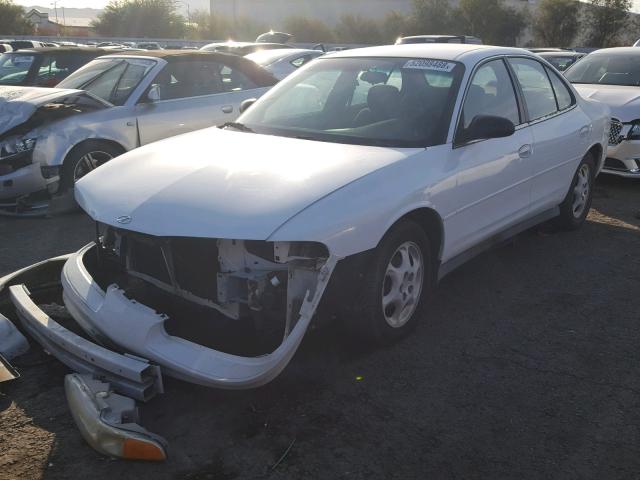 1G3WH52H7YF162722 - 2000 OLDSMOBILE INTRIGUE G WHITE photo 2