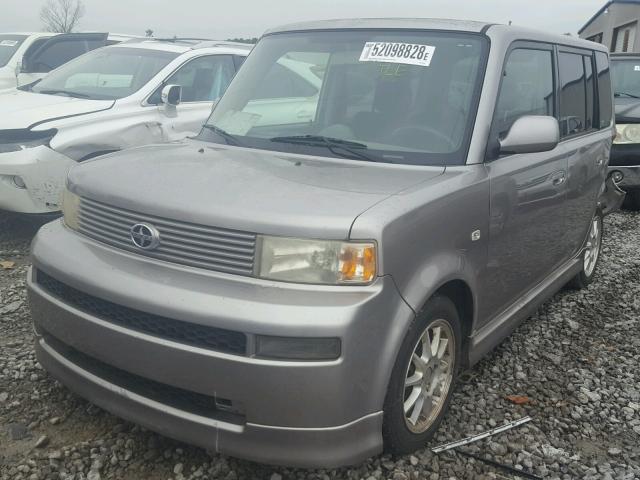 JTLKT324354028140 - 2005 TOYOTA SCION XB Бежевый фото 2