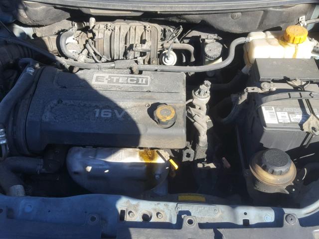 KL1TD56617B187491 - 2007 CHEVROLET AVEO BASE Mavi foto 7