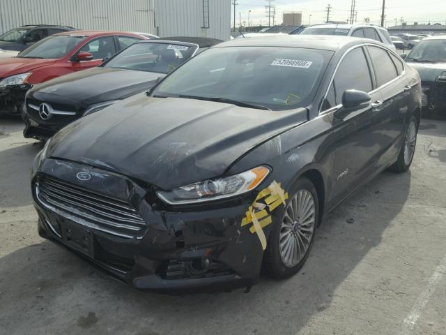 3FA6P0RU0ER366954 - 2014 FORD FUSION TIT BLACK photo 2