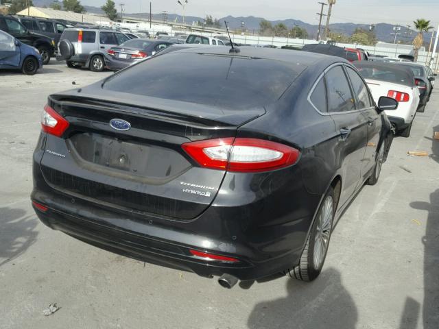 3FA6P0RU0ER366954 - 2014 FORD FUSION TIT BLACK photo 4