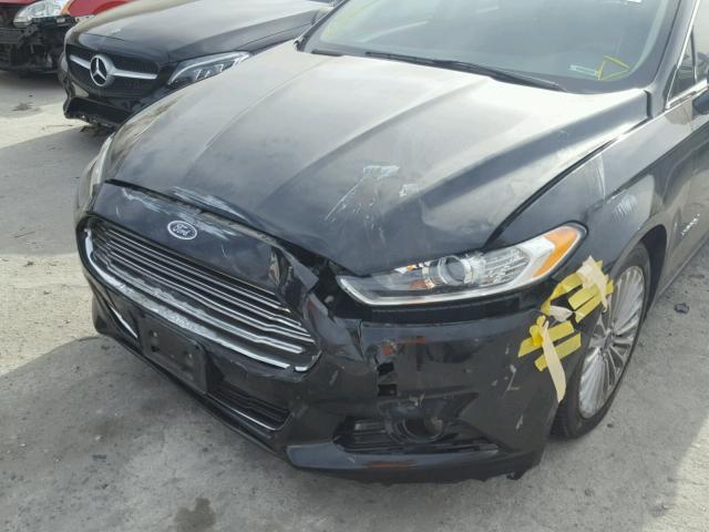 3FA6P0RU0ER366954 - 2014 FORD FUSION TIT BLACK photo 9