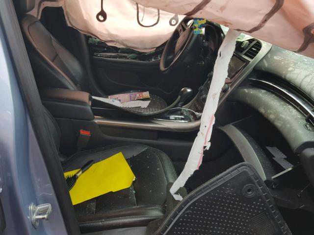 1G11H5SAXDU127698 - 2013 CHEVROLET MALIBU LTZ 蓝色 照片 5