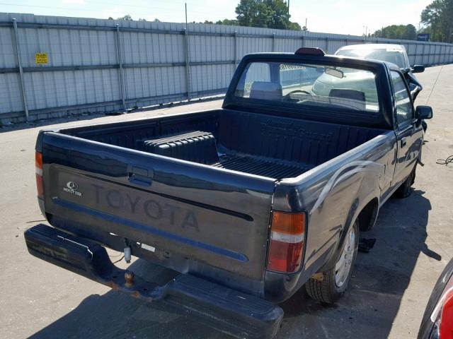 4TARN81A3RZ246463 - 1994 TOYOTA PICKUP 1/2 BLACK photo 4