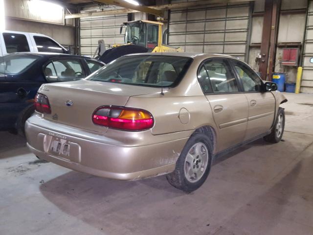 1G1ND52JX3M605081 - 2003 CHEVROLET MALIBU GOLD photo 4