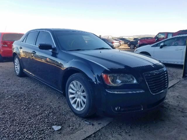 2C3CCAAGXDH586430 - 2013 CHRYSLER 300 BLACK photo 1