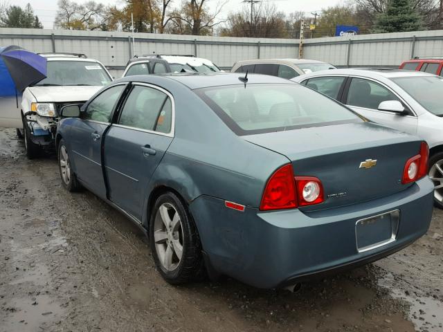 1G1ZJ57B694169012 - 2009 CHEVROLET MALIBU 2LT GREEN photo 3