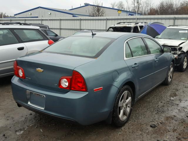 1G1ZJ57B694169012 - 2009 CHEVROLET MALIBU 2LT GREEN photo 4