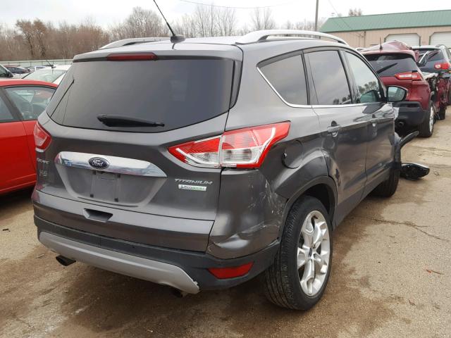 1FMCU0JX3EUB69891 - 2014 FORD ESCAPE TIT GRAY photo 4