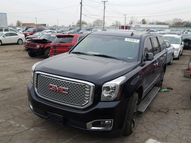 1GKS2CKJ4FR299351 - 2015 GMC YUKON DENA BLACK photo 2