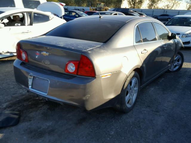 1G1ZB5E14BF298206 - 2011 CHEVROLET MALIBU LS 棕色 照片 4
