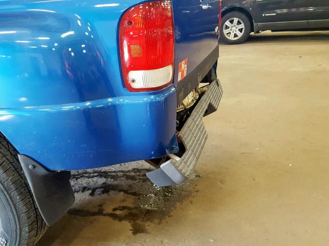 1FTYR11UX1PA61106 - 2001 FORD RANGER BLUE photo 10