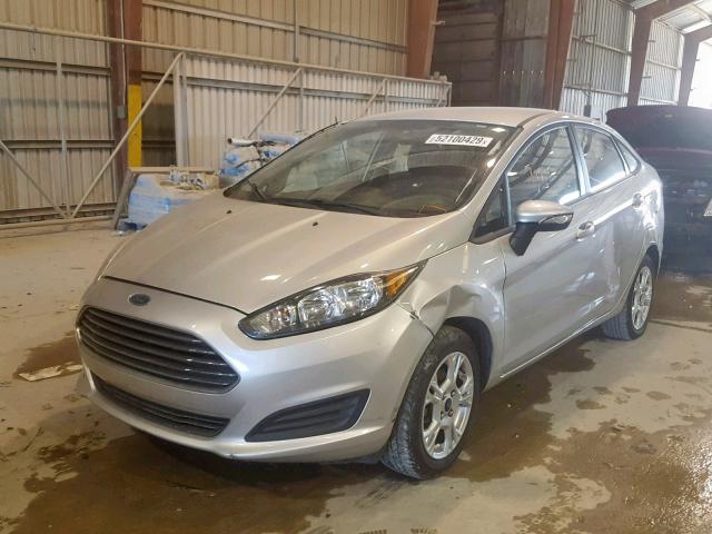 3FADP4BJ4EM186002 - 2014 FORD FIESTA SE SILVER photo 2