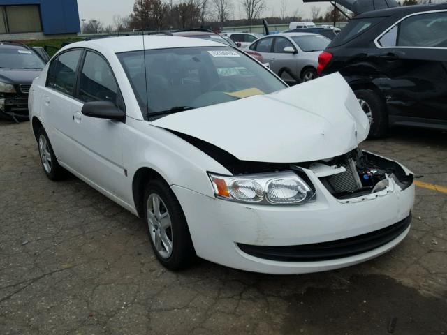 1G8AJ55F77Z165281 - 2007 SATURN ION LEVEL WHITE photo 1