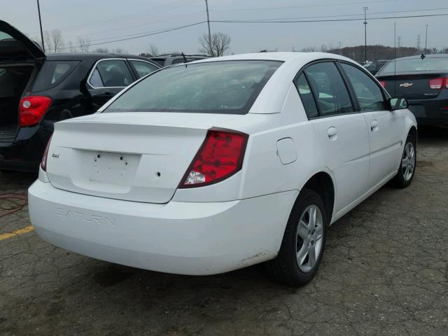 1G8AJ55F77Z165281 - 2007 SATURN ION LEVEL WHITE photo 4