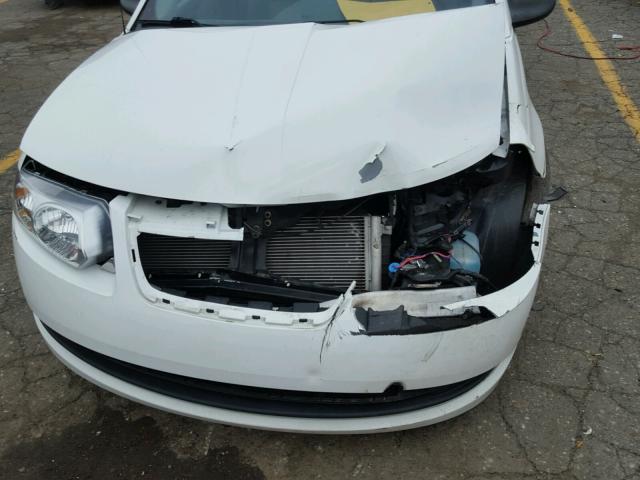 1G8AJ55F77Z165281 - 2007 SATURN ION LEVEL WHITE photo 7