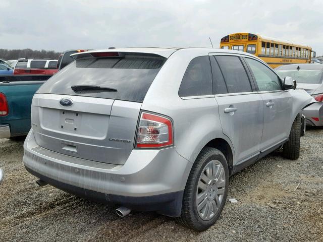 2FMDK3KC4ABA78748 - 2010 FORD EDGE LIMIT SILVER photo 4