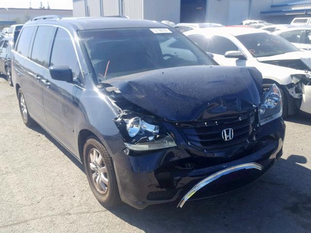 5FNRL38749B006156 - 2009 HONDA ODYSSEY EX BLUE photo 1