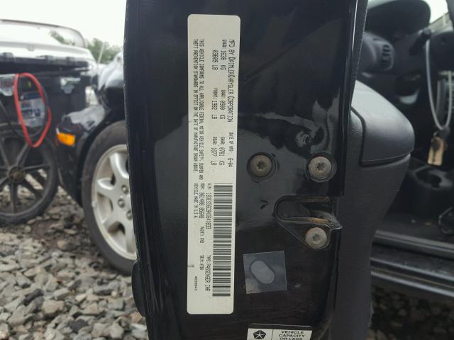 1B3ES56C84D641833 - 2004 DODGE NEON SXT BLACK photo 10