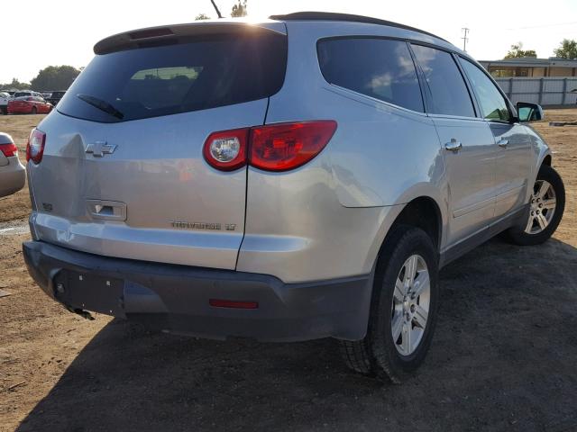 1GNKRGED9CJ177414 - 2012 CHEVROLET TRAVERSE L GRAY photo 4