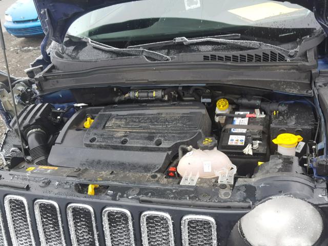 ZACCJBAH4HPG15490 - 2017 JEEP RENEGADE S 蓝色 照片 7