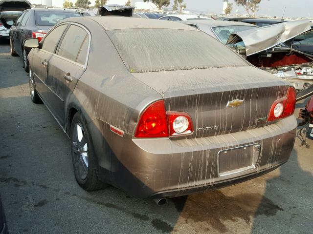 1G1ZC5E02AF167469 - 2010 CHEVROLET MALIBU 1LT თაფლისფერი ფოტო 3