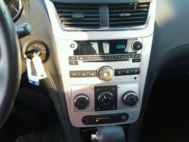 1G1ZC5EB8AF290503 - 2010 CHEVROLET MALIBU 1LT SILVER photo 9