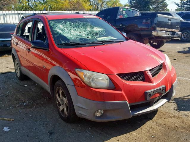 5Y2SL62843Z432211 - 2003 PONTIAC VIBE RED photo 1