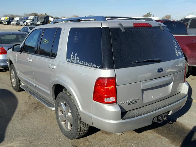 1FMDU75WX4UB27621 - 2004 FORD EXPLORER L SILVER photo 3