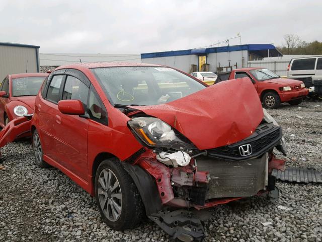 JHMGE8H55DC064732 - 2013 HONDA FIT SPORT RED photo 1