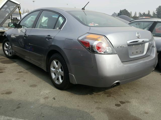 1N4CL21E49C166419 - 2009 NISSAN ALTIMA HYB GRAY photo 3