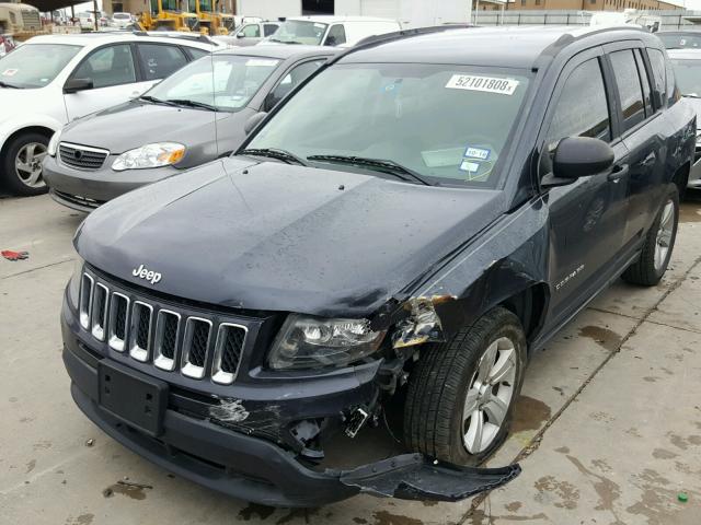 1C4NJCBB4ED825901 - 2014 JEEP COMPASS SP 蓝色 照片 2