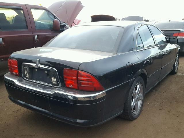 1LNHM86SX2Y703989 - 2002 LINCOLN LS BLACK photo 4
