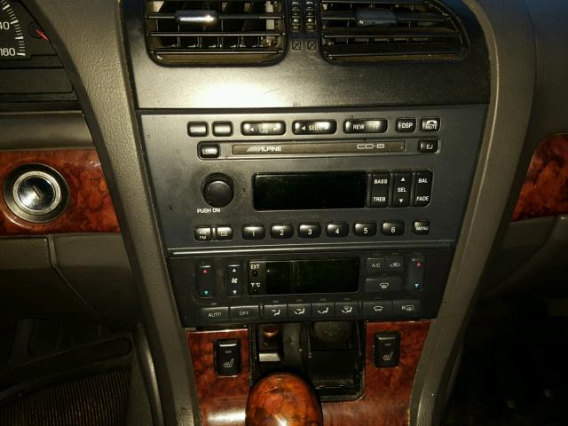 1LNHM86SX2Y703989 - 2002 LINCOLN LS BLACK photo 9