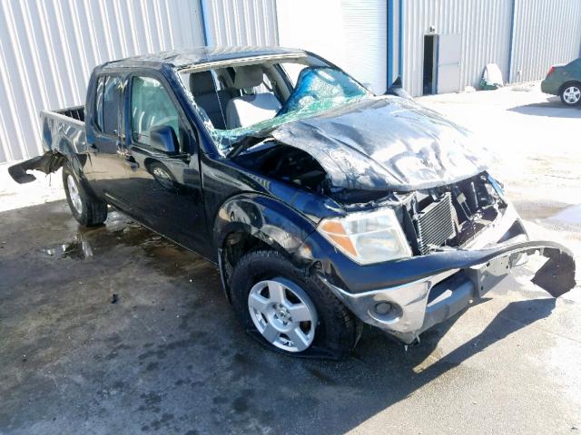 1N6AD09W87C421759 - 2007 NISSAN FRONTIER C BLACK photo 1