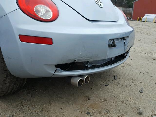 3VWRG31Y39M408458 - 2009 VOLKSWAGEN NEW BEETLE 蓝色 照片 9