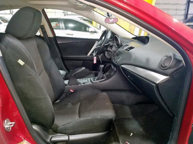 JM1BL1V98C1644051 - 2012 MAZDA 3 S RED photo 5