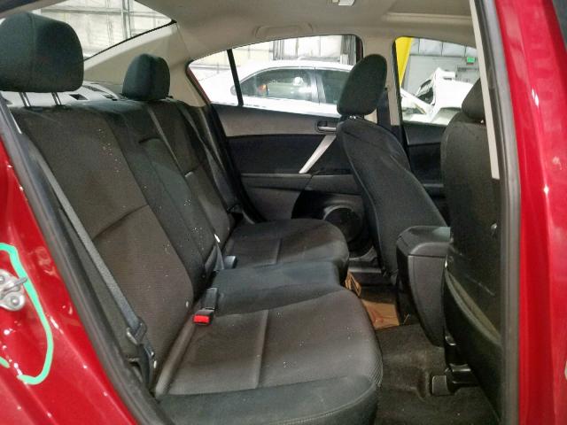 JM1BL1V98C1644051 - 2012 MAZDA 3 S RED photo 6