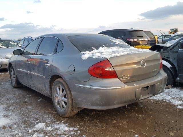 2G4WD582291113415 - 2009 BUICK LACROSSE C GRAY photo 3