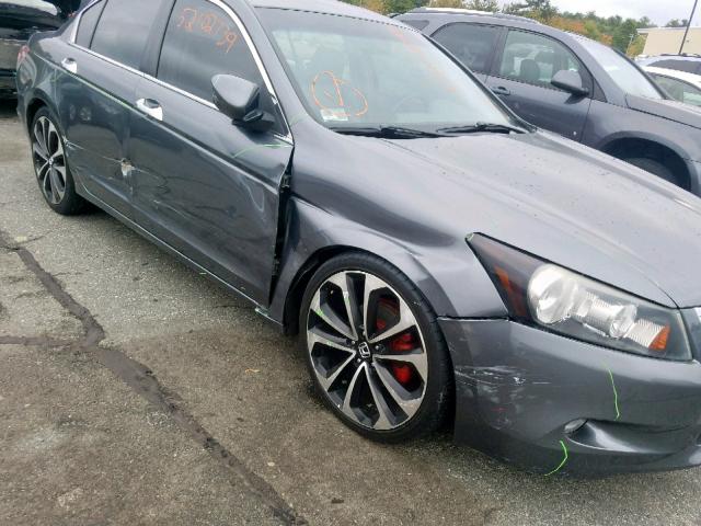 1HGCP36819A022590 - 2009 HONDA ACCORD EXL GRAY photo 9