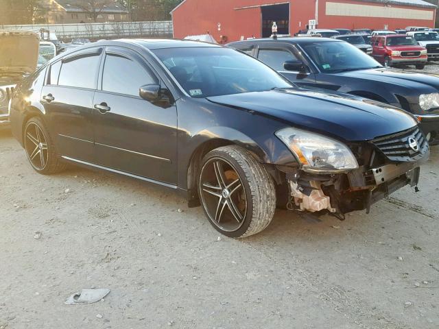 1N4BA41E67C838992 - 2007 NISSAN MAXIMA SE BLACK photo 1