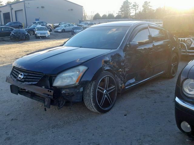 1N4BA41E67C838992 - 2007 NISSAN MAXIMA SE BLACK photo 2