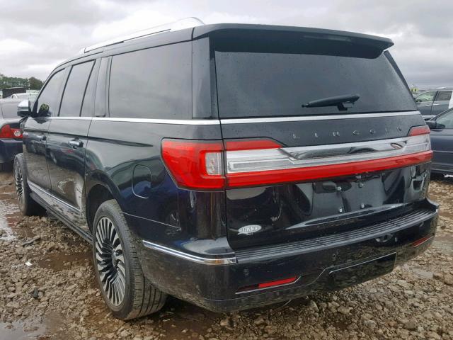 5LMJJ3TT9JEL00724 - 2018 LINCOLN NAVIGATOR BLACK photo 3