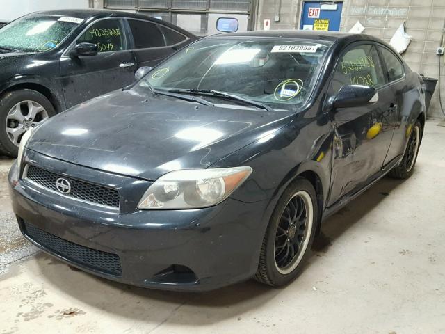 JTKDE167850034636 - 2005 TOYOTA SCION TC შავი ფოტო 2