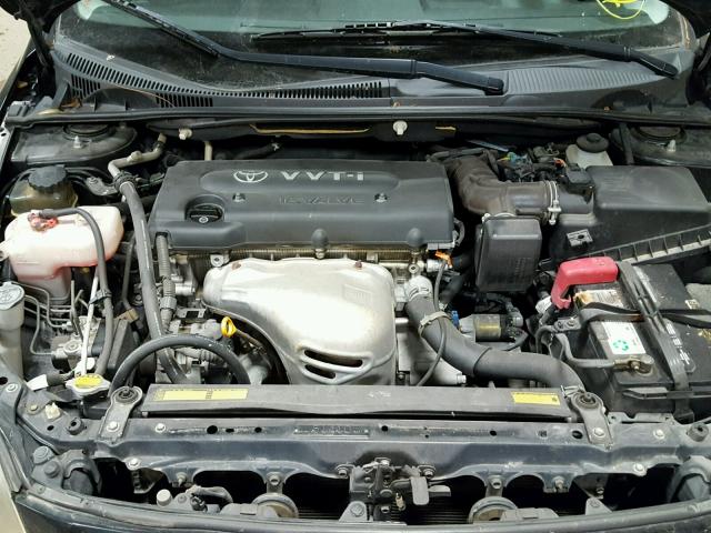 JTKDE167850034636 - 2005 TOYOTA SCION TC შავი ფოტო 7