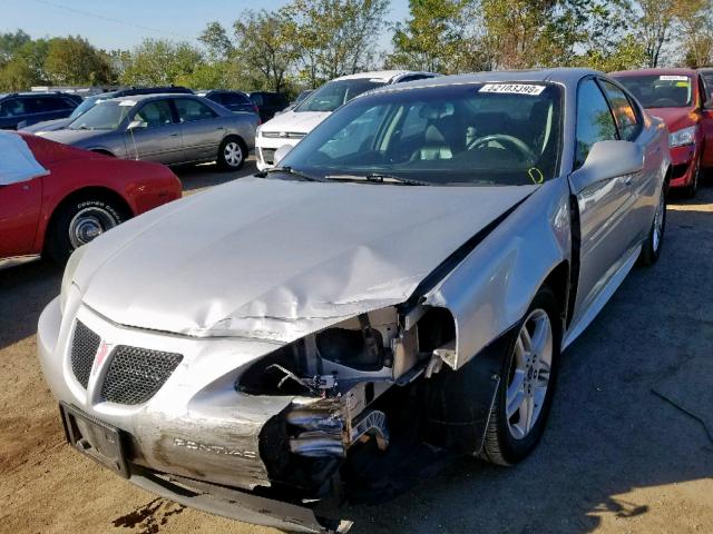 2G2WR584661163239 - 2006 PONTIAC GRAND PRIX SILVER photo 2