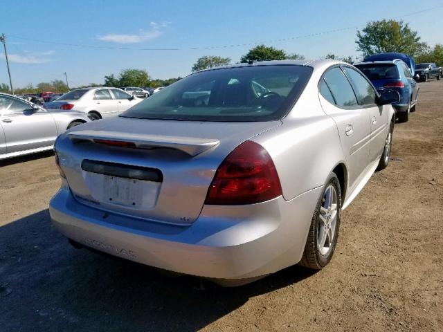 2G2WR584661163239 - 2006 PONTIAC GRAND PRIX SILVER photo 4