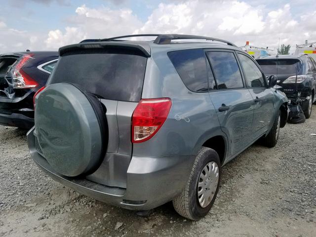 JTMZD33VX86070991 - 2008 TOYOTA RAV4 GRAY photo 4