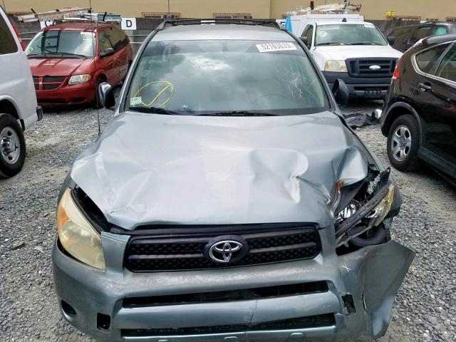 JTMZD33VX86070991 - 2008 TOYOTA RAV4 GRAY photo 9