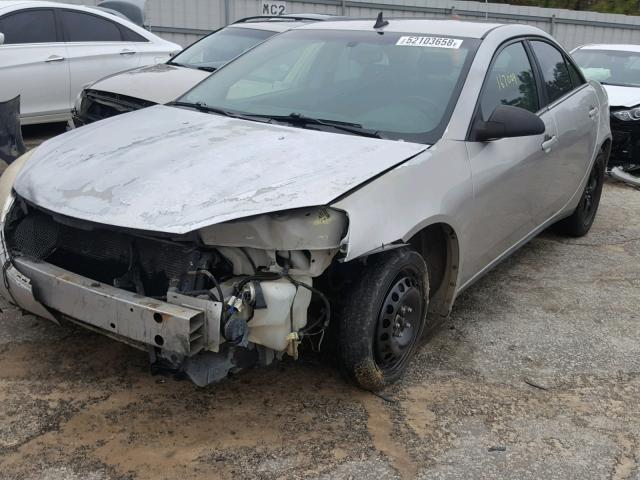 1G2ZH57N284135004 - 2008 PONTIAC G6 GT GRAY photo 2